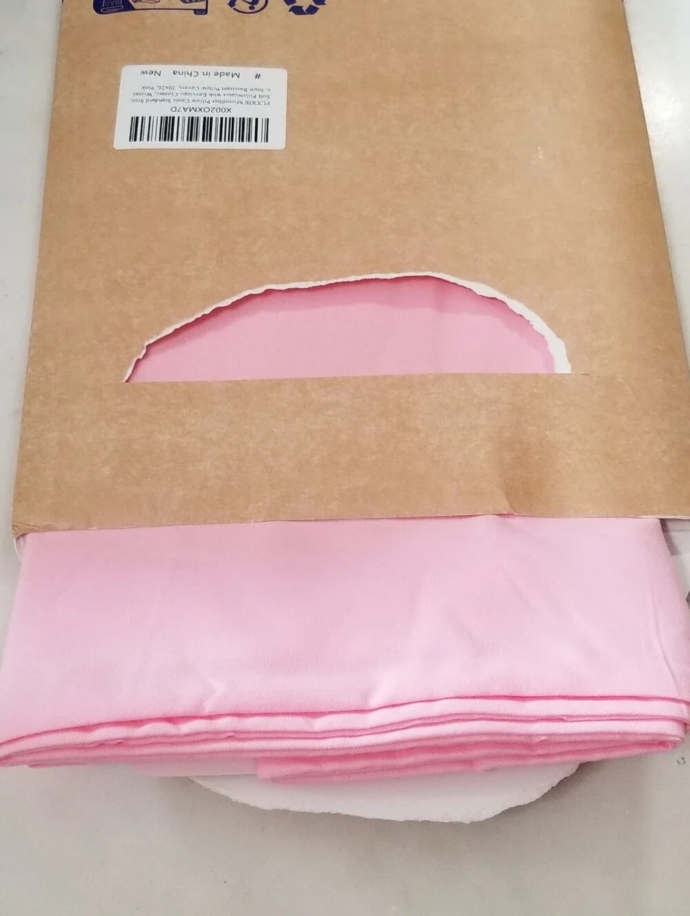 FLXXIE Pillow Cases Standard, Set Of 2, Envelope Closure, Wrinkle Resistant